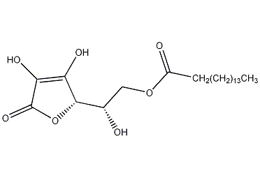 l-ascorbyl palmitate structural formula
