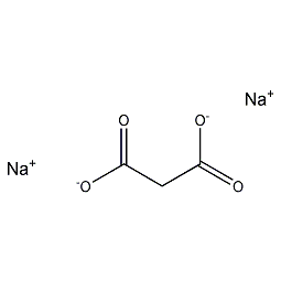 structural formula of malonic acid disodium salt