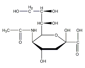 n-acetylneuraminic acid structural formula