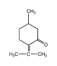 (r)-(+)-longleaf menthone structural formula