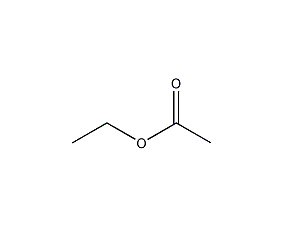 ethyl acetate structural formula
