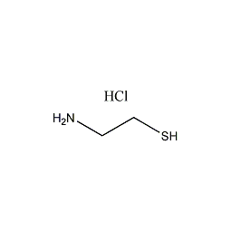 cysteamine hydrochloride structural formula