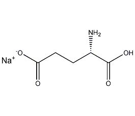 l-sodium glutamate structural formula
