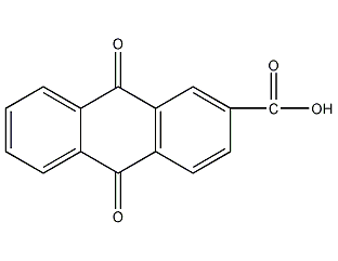 anthraquinone-2-carboxylic acid structural formula