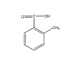 o-toluic acid structural formula