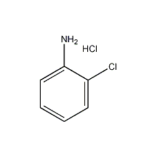 2-chloroaniline hydrochloride structural formula