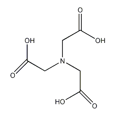 nitrilotriacetic acid structural formula