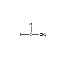 acetyl iodide structural formula