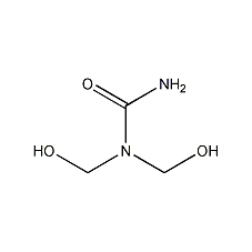 n,n-dihydroxymethylurea structural formula