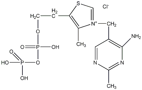 cocarboxylase structural formula