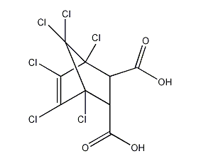 structural formula of chlorobacterial acid