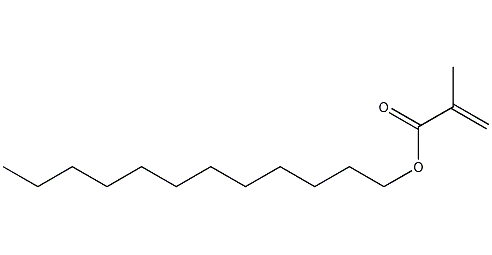 structural formula of dodecyl methacrylate
