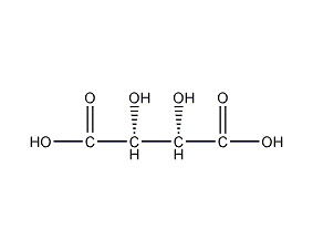 dl-tartaric acid structural formula