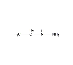 ethylhydrazine structural formula