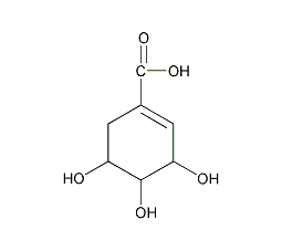 shikimic acid structural formula