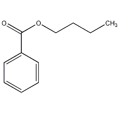 butyl benzoate structural formula