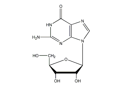 guanine nucleoside structural formula