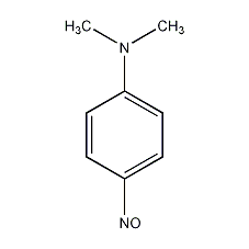 n,n-二甲基-4-亚硝基苯胺结构式