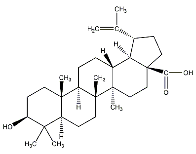 betulinic acid structural formula