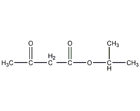 isopropyl acetoacetate structural formula
