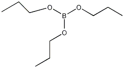 tripropyl borate structural formula
