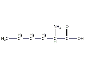 dl-norleucine structural formula