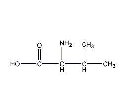 dl-valine structural formula