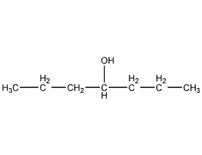 4-heptanol structural formula