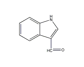 indole-3-carboxaldehyde structural formula
