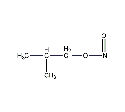 isobutyl nitrite structural formula