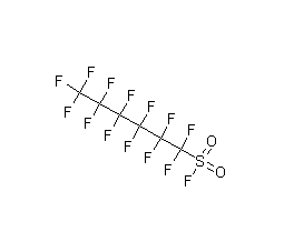 perfluorohexanesulfonyl fluoride structural formula