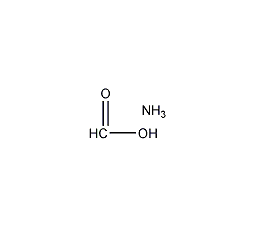 ammonium formate structural formula
