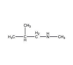 n-methylisobutylamine structural formula