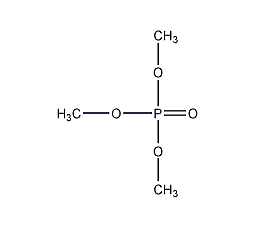 trimethylphosphate structural formula