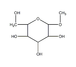 α-d-mannoside methyl ester structural formula