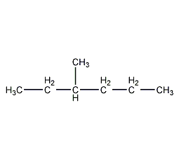 3-methylhexane structural formula