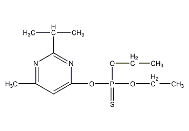 diazinon structural formula