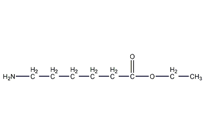 6-aminocaproic acid ethyl ester structural formula