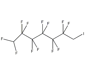 1h,1h,7h-iododecafluoroheptyl ester structural formula