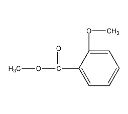 structural formula of methyl o-anisate