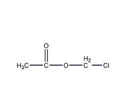 chloromethyl acetate structural formula