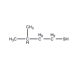 isoamylthiol structural formula