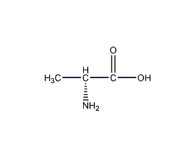 d-alanine structural formula