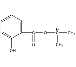 isopropyl salicylate structural formula