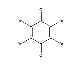 structural formula of p-tetrabromoquinone