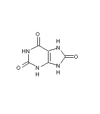 uric acid structural formula