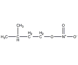 isoamyl nitrate structural formula