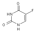 5-fluorouracil structural formula
