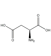 l-aspartic acid structural formula