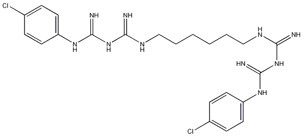 chlorhexidine structural formula